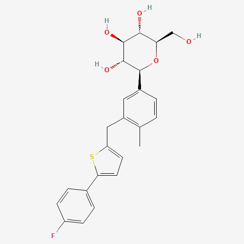Canagliflozin structure